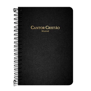 Cantor Cristão Musical | Espiral Preto Capa Dura | Editora Geográfica em Oferta na Shopee