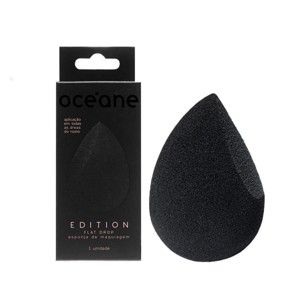 Esponja de Maquiagem Oceane Edition Flat Drop | Shopee Brasil