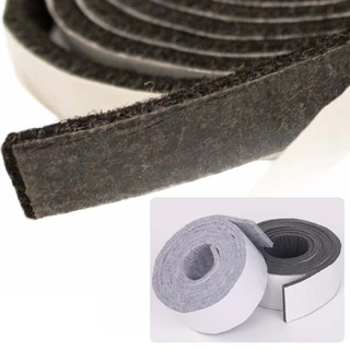 Rolo De Almofada De Feltro Autoadesivo Para Móveis/Superfícies Duras Tira Resistente 1M