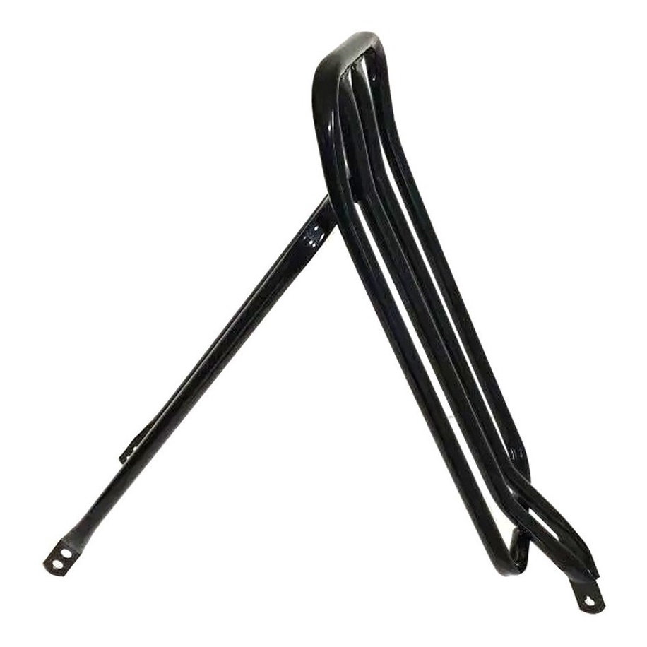 Bagageiro Tubular Traseiro Preto De Bike Aro 26 Aro 26 24 20