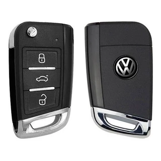 Chave Canivete Compativel Com Vw Para 07 Modelos De Alarmes