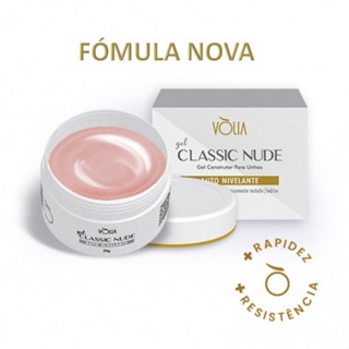 Gel para Alongamento Classic Nude 24g - Volia Cosmeticos