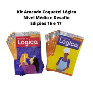 Kit Passatempo Coquetel Caça-palavras - Com 05 Unidades