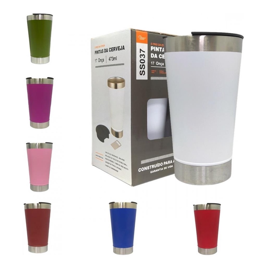 Copo Pintas De Cerveja Ss037 (modelo Estilo Stanley) Copo