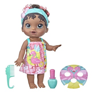 Baby Alive dia de Princesa Flamingo Negra - Hasbro