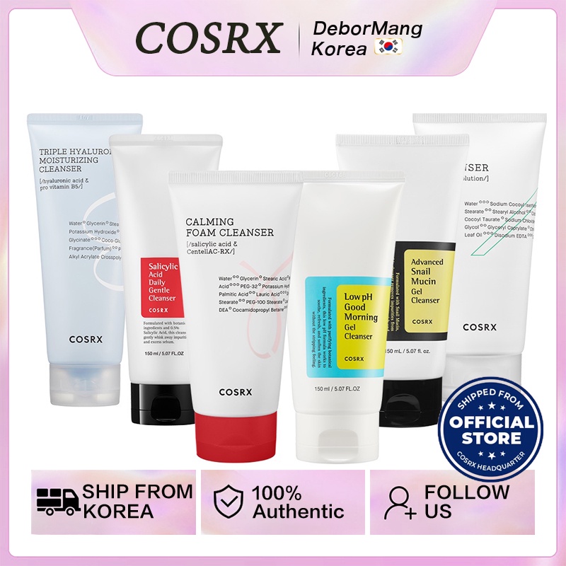 [COSRX OFFICIAL] Best Cleanser / Low pH, Salicylic Acid, Acne care