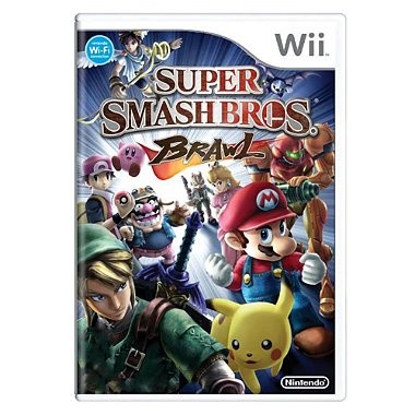 Super Smash Bros Brawl Wii Usado Nota Fiscal Midia Fisica