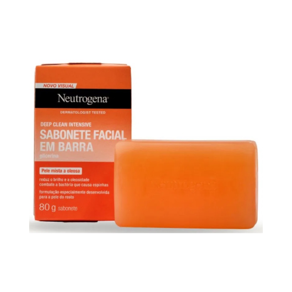 Sabonete Facial Em Barra Neutrogena Pele Mista A Oleosa G Shopee Brasil