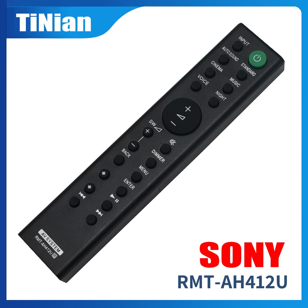 RMT-AH412U Télécommande De Rechange Compatible Avec Système De Barre De