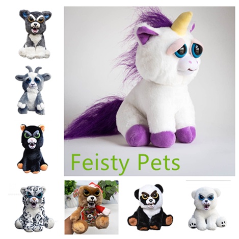 Feisty Pets Unicorn Animal Plush Toy Peluche
