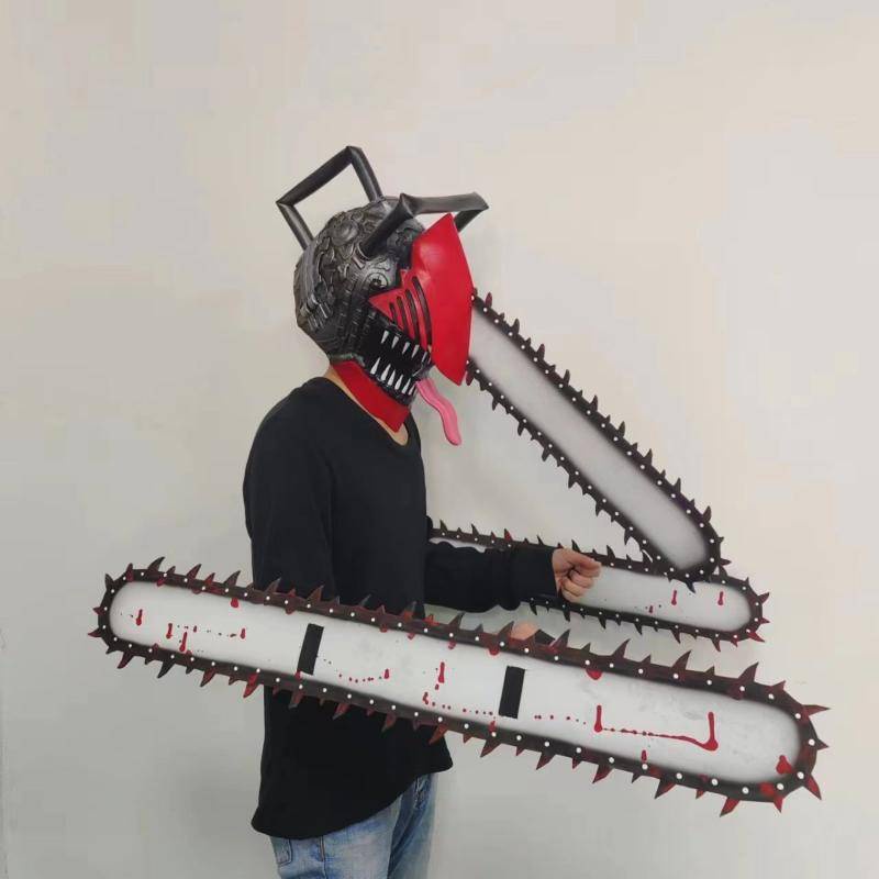 chainsaw Man Denji cosplay Máscara