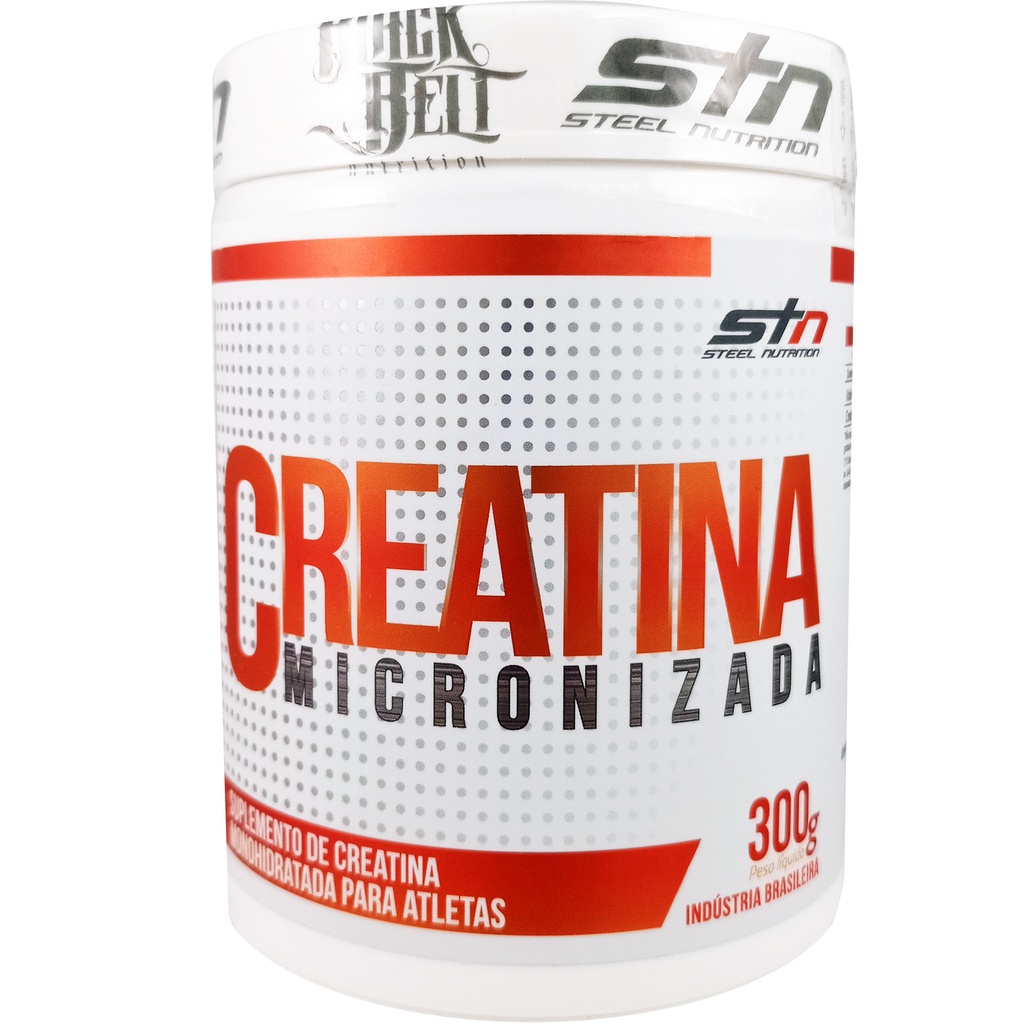 Creatina Monohidratada 300g - Stn Steel Nutrition | Shopee Brasil