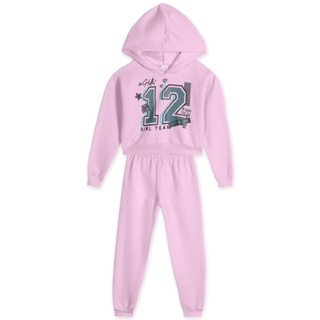 Conjunto Blusão e Calça Infantil Menina Marisol Play