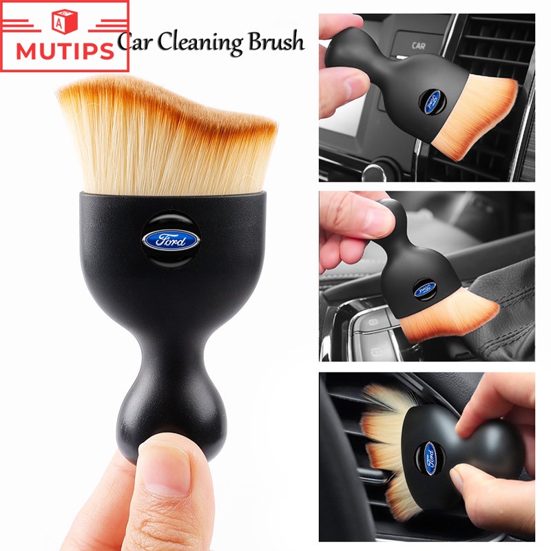 Ford Carro Interior Limpo Escova Limpa Painel De Controle De Ar De Saída De Pó Ferramenta De Remoção Auto Manutenção Para Ranger Novo Fiesta Fusion Ka Focus mk2 Ecosport Edge