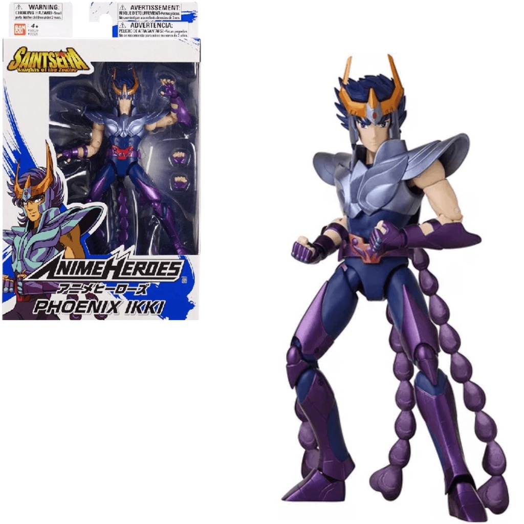 ANIME HEROES - Saint Seiya: Knights of The Zodiac - Phoenix Ikki Action  Figure