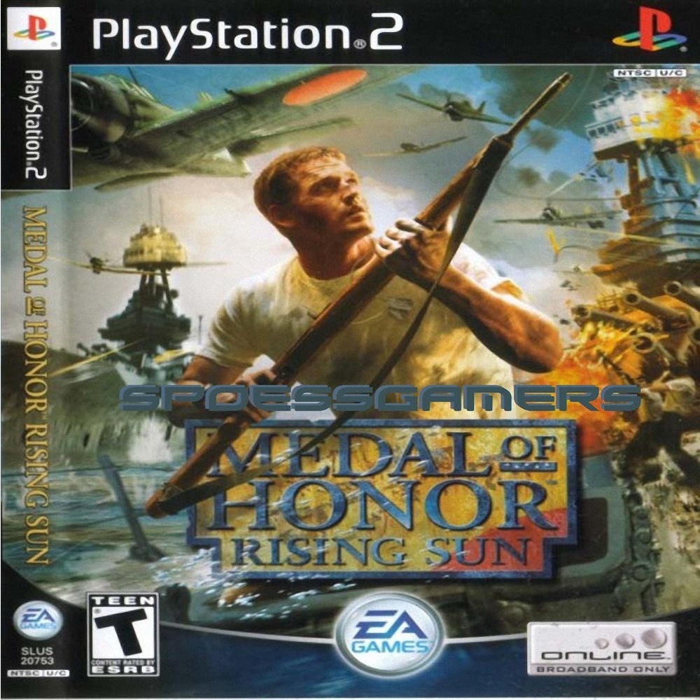 Medal Of Honor Rising Sun Ps2 Desbloqueado Patch | Shopee Brasil