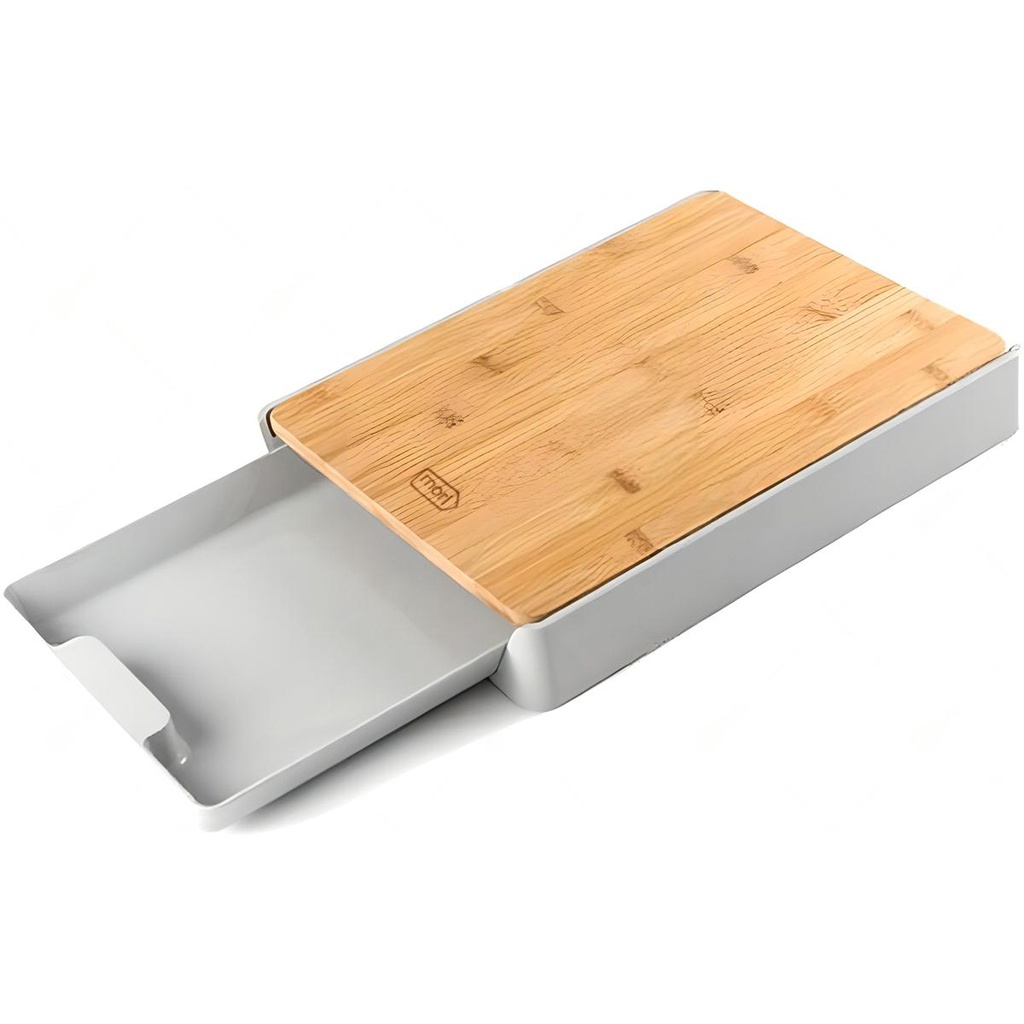 Tábua de Bambu com Bandeja Woodline MR1123 - Mori