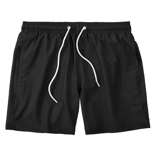 Short Masculino Bermuda Mauricinho Liso Tactel Preto