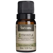 Óleo Essencial De Citronela 10ml 100% Puro - Via Aroma