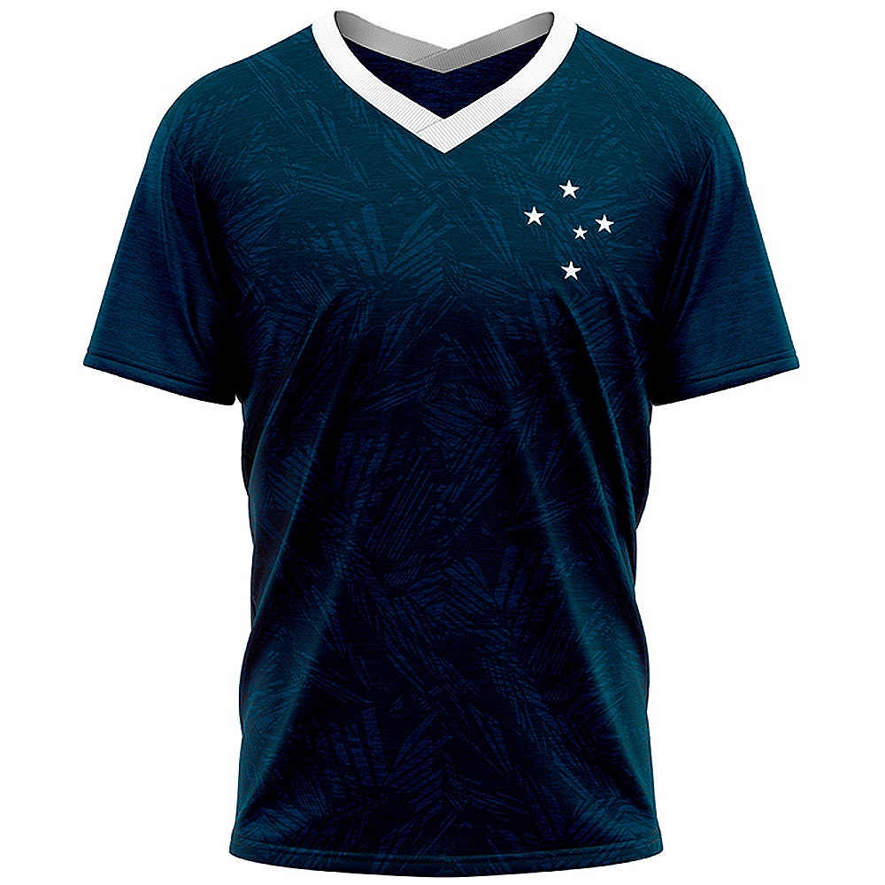Camiseta Cruzeiro Graphite Lançamento Masculina