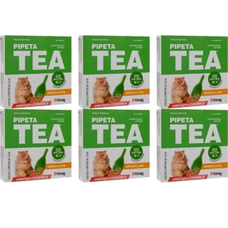 Pipeta Tea Antipulgas Gatos 4,1 Kg Até 8kg - 3 Pipetas - Konig - 6 Unidades