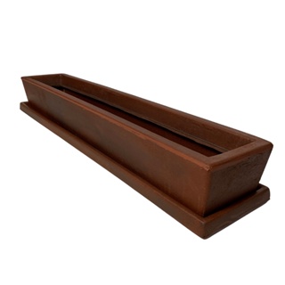 Vaso Jardineira de Plantas 80cm com Prato de Polietileno