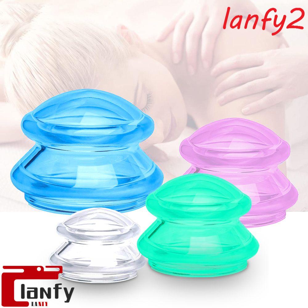 Copos De Vácuo LANFY 1Pcs Relaxamento Unisexo Durável Cuidados Com A Saúde Gua Sha Body Massage Cupping Terapia Ventosas De Silicone