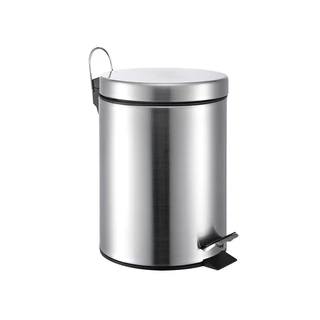 Lixeira 20 Litros Inox Cozinha Area Externa 20 Litros Original Mak Inox