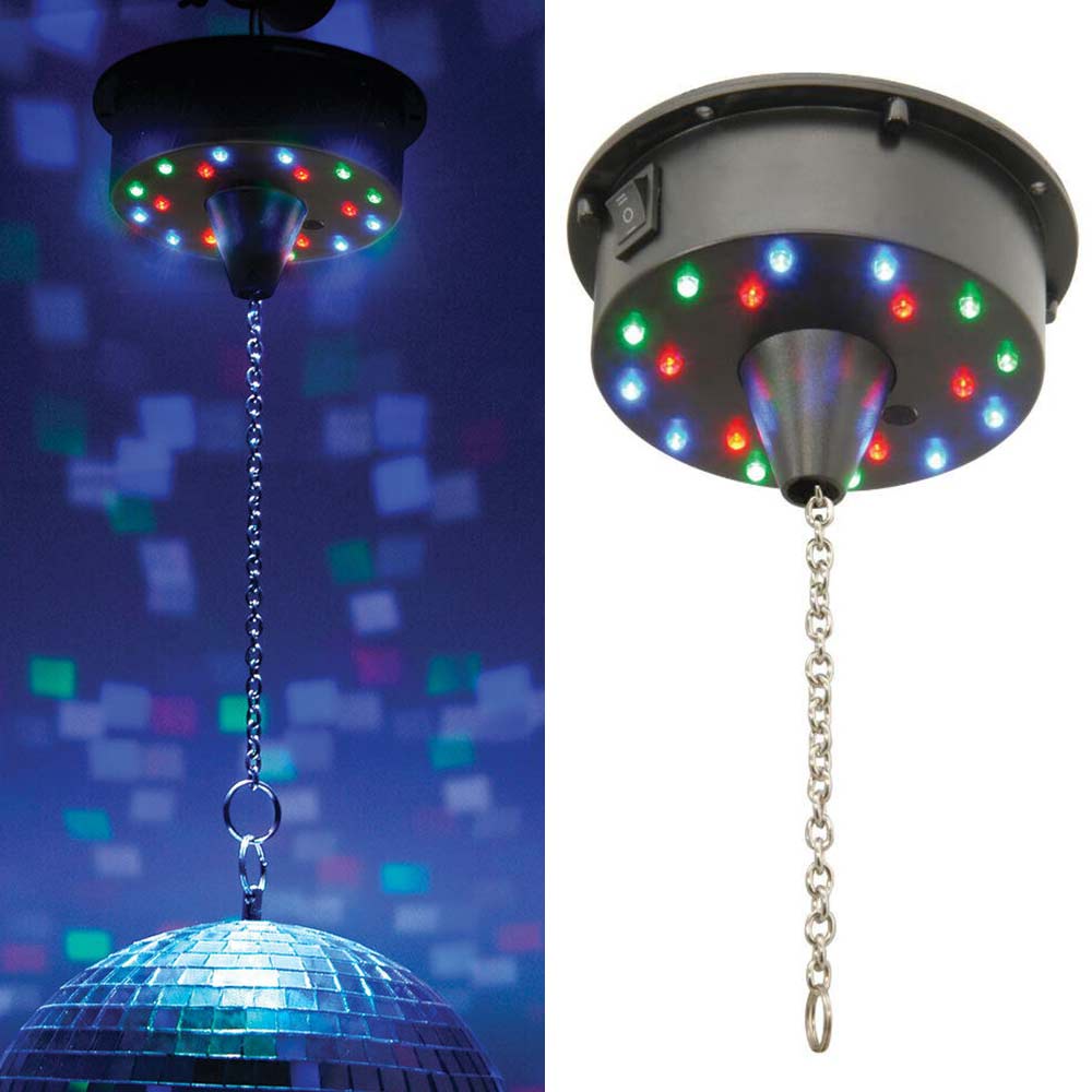 Rotating Disco Ball Laser Light Party LED Stage Lights With RC Colorful