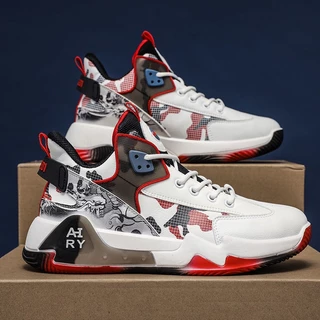 Calçados Masculinos Basquetebol Comércio Exterior Atacado Moda Corrida 2024 Primavera Outono Novo Estilo Esportes