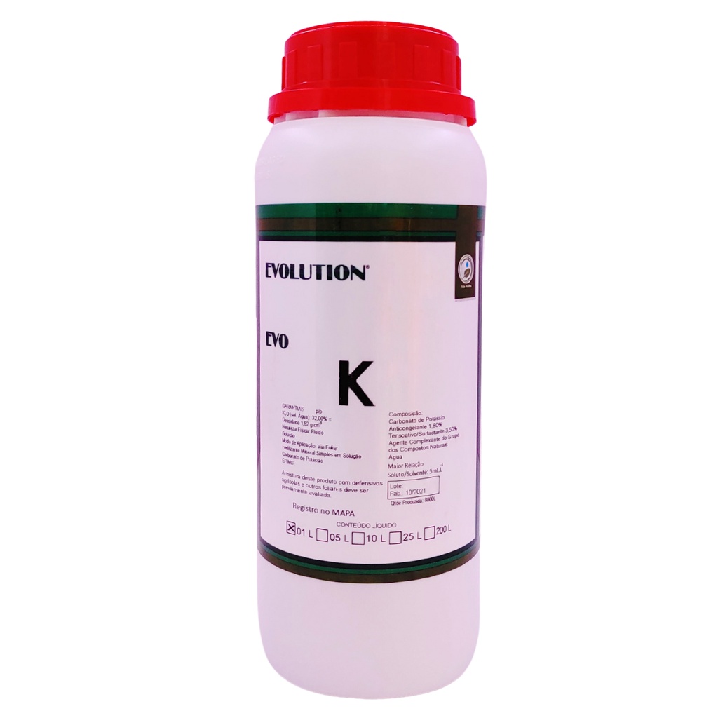 Fertilizante Adubo Evo K Evolution Giro Agro - 1 Litro
