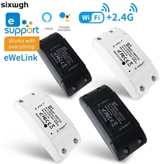 Interruptor Inteligente WiFi Smart switch Suporte eWeLink APP Amazon Alexa Google Home Controle De Voz