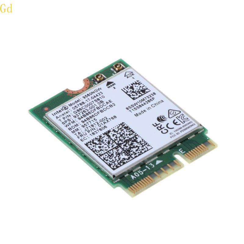 Gd Dual Band Fio 9560 Para 9560NGW 802 11ac NGFF CNVI 2 2x2 Placa WiFi ...