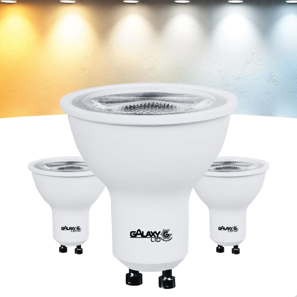 Lâmpada LED Dicroica MR16 6,5W 2700K - 4000k - 6500k Bivolt