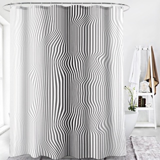 Nova Linha Geométrica Abstrata Cortina De Chuveiro À Prova D