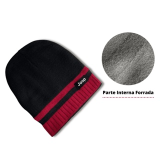 Touca De Frio Lã Forrada Masculino Gorro Toca Moda Inverno