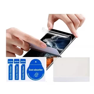 Kit 10 Espatula + 10 Sticker Aplicação Película Hydrogel