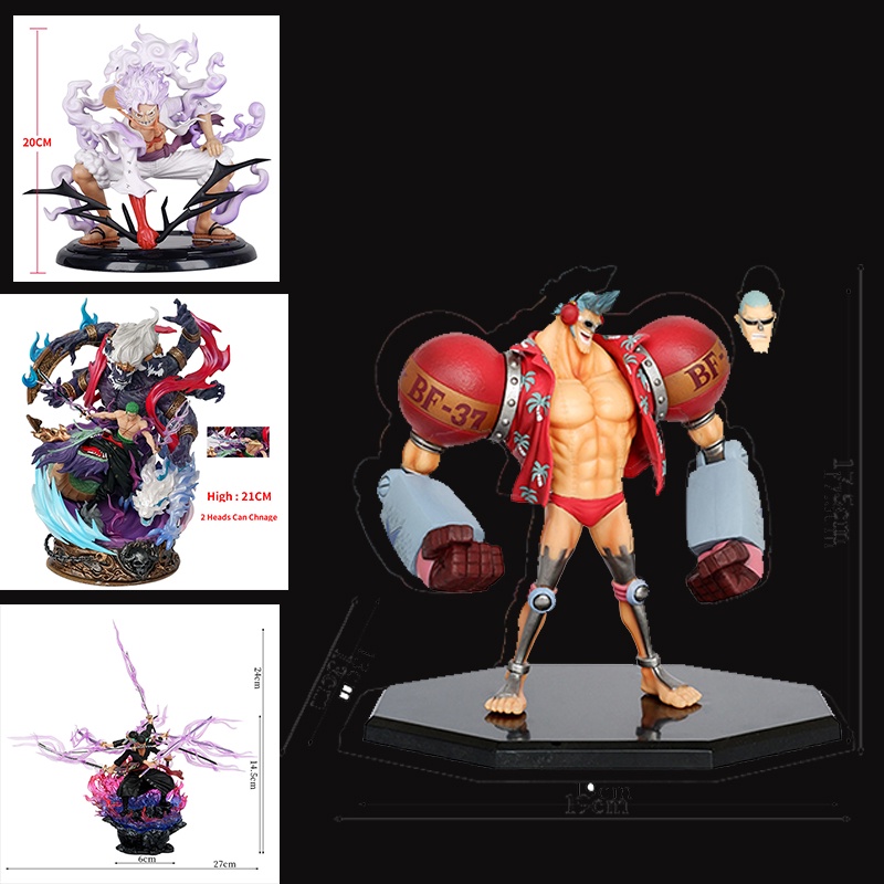 Action Figure - Bari Bari no mi - Akuma no mi - One Piece - Mangá - Otaku -  geek - Hq Marvel - Dragon Ball - Kimetsu no Yaiba