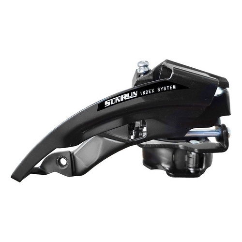 Cambio Dianteiro Dual Pull Index Preto 31.8/34.9mm 42d/44d