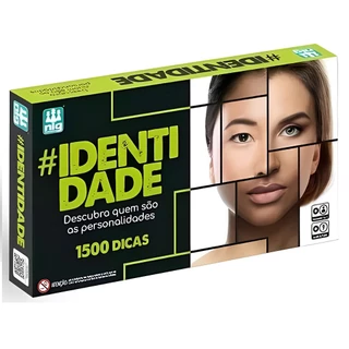 Jogo Identidade 250 Cartas 1128 - Nig Brinquedos
