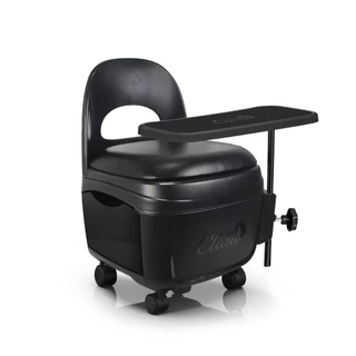 Cadeira Cirandinha Para Manicure Diva Preta - Santa Clara em Oferta na Shopee