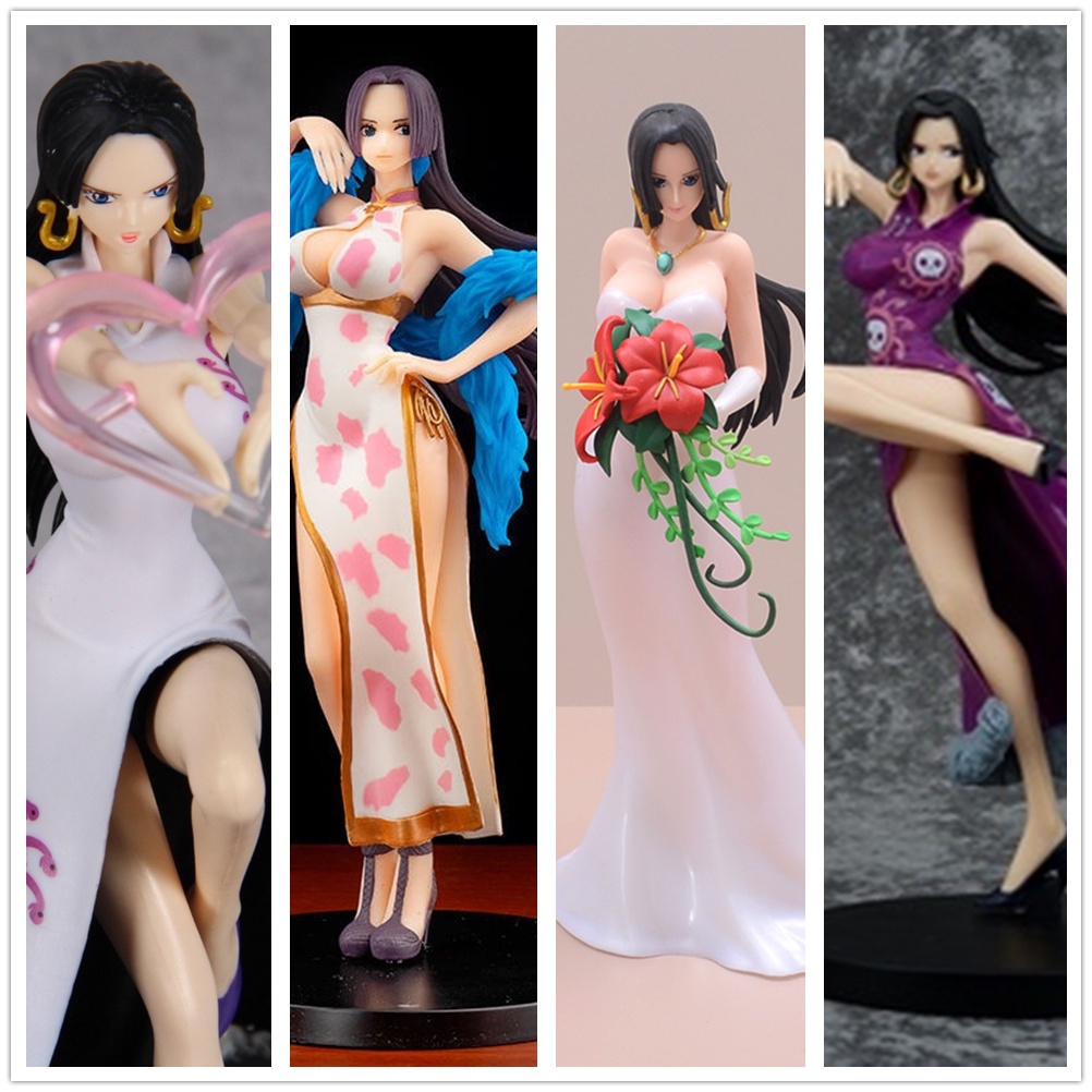 One Peça Boa Hancock Anime Action Figura Modelo De Bonecas De Brinquedos Ornamentos