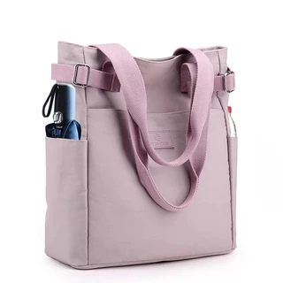 Nova Bolsa Feminina De Lona Saco Pano Estilo Japonês De Corpo Cruzado Cor Sólida Casual De Grande Capacidade