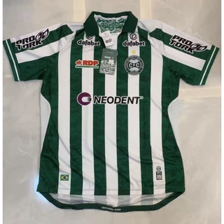 23-24 Coritiba PR Branco E Verde Camisa de Futebol