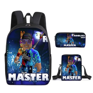 35cm jardim de infância 14 polegadas mochila roblox desenhos animados  escolares mochila impressa j