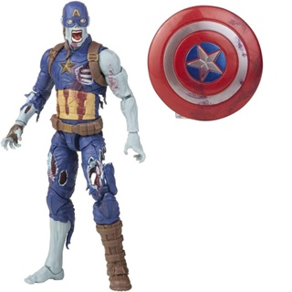 Boneco Marvel Legends Zombie Captain América - Hasbro