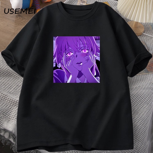 Camiseta Anime Mangá Mirai Nikki Camisa Blusa Unissex