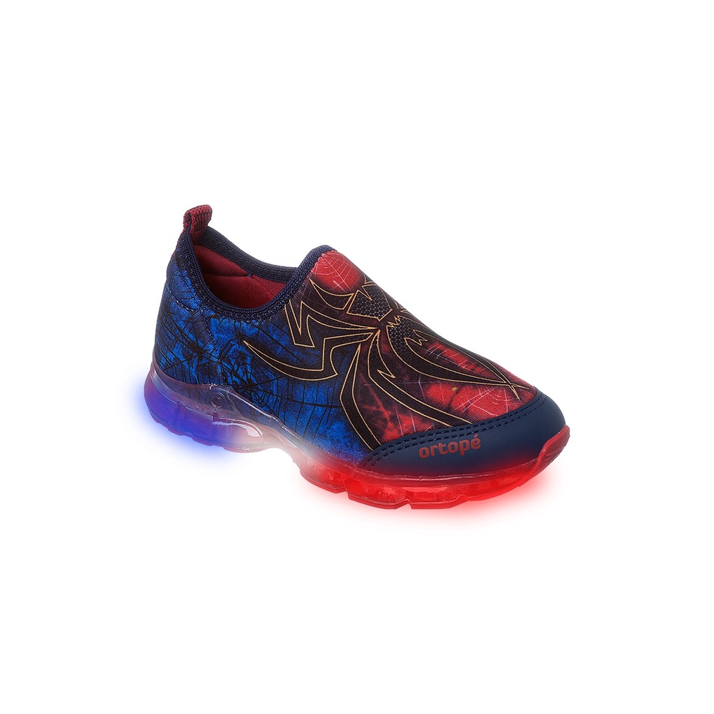 Tenis Homem Aranha Tenis Ortope De Led Tênis De Led Infantil