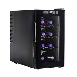 Adega Climatizada Gallant Milano 25L 8 Garrafas Preta 220V GAD08P1ZC-PT220