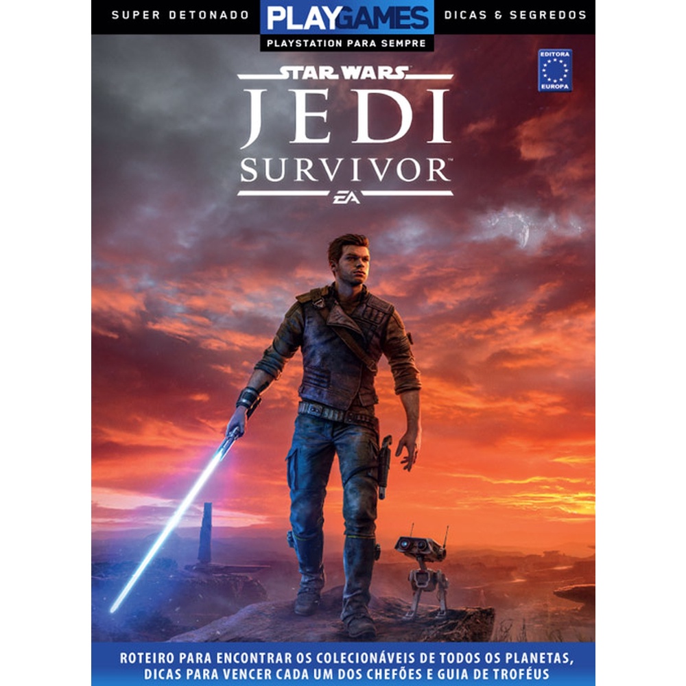 Jogo Star Wars Jedi Survivor Playstation 5 PS5 Dublado em